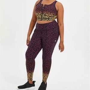 Torrid Leopard Athletic Leggings